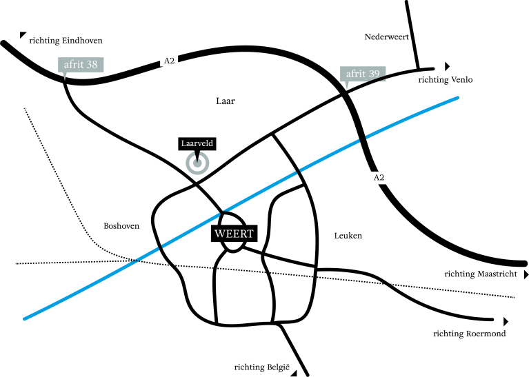 Liggingskaart van het plan